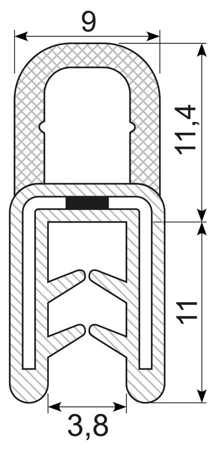 Kantliste Co.ex EPDM