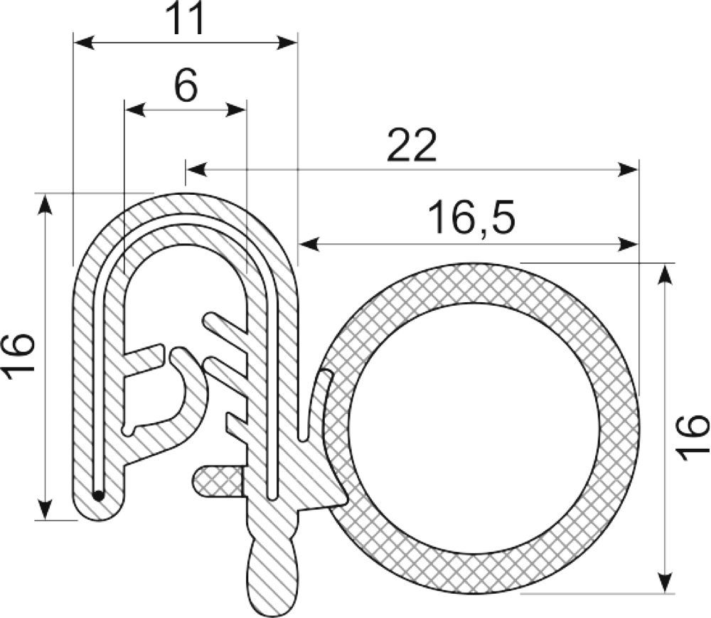 Kantliste Co.ex EPDM