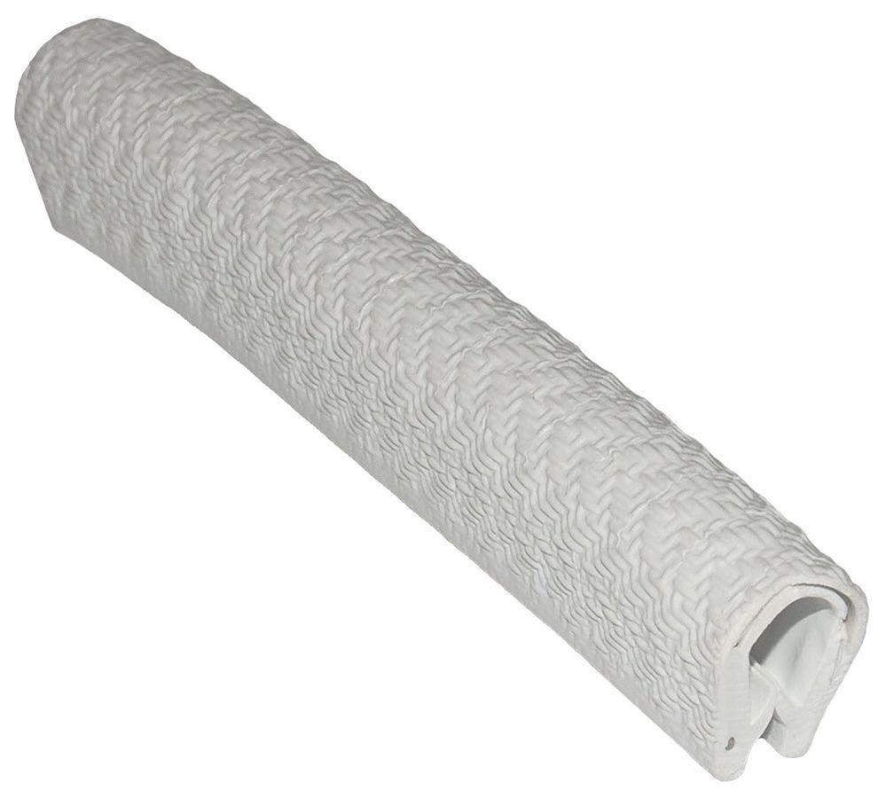 Kantliste . PVC hvid