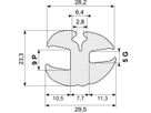 Rudeprofil EPDM