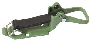 Lukkebeslag m/gummistrop
Grøn pulverlakeret