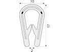 Kantliste PVC grip 1.0-4.0 mm