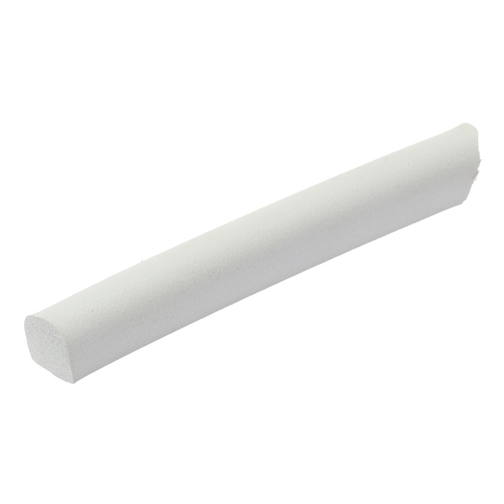 Svampegummi halvrund 12x17 mm