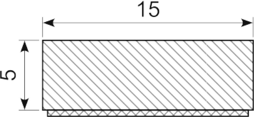 Sicocell 15 x 5 mm