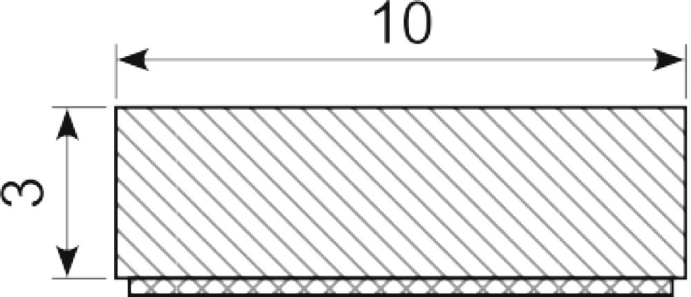 Sicocell 10 x 3 mm