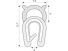 Kantliste TPE/POM grip 1.0-2.0