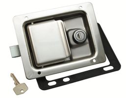 Indbygn.lås rustfri 140x108