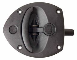 T-greb Nylon Pa6 med montage huller
Sort uden lås 180gr.rot