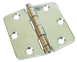 Rustfri hængsel 75x74x2 mm