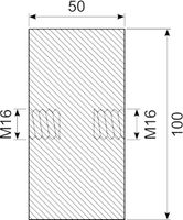 Vibrationsdæmper Ø100x50 mm