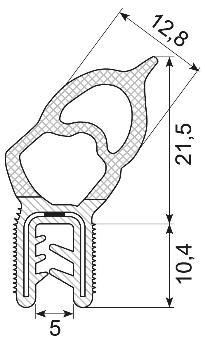 Kantliste Co.ex EPDM