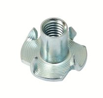 Galvaniseret træmøtrik