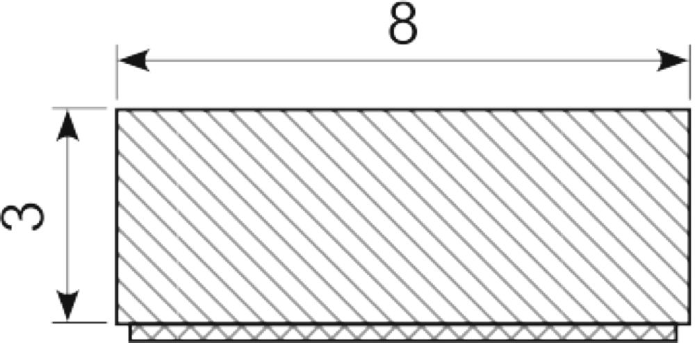Sicocell 8 x 3 mm