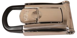 Rustfri Ø22 lukker Påbygning 264x130mm Højde 41mm 
Enslukke