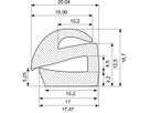 Rudeprofil EPDM