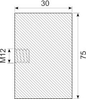 Vibrationsdæmper Ø75x30 mm
