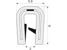 Kantliste PVC grip 1.0-2.0 mm