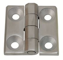 Rustfri hængsel 60x60 SS316