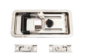 Indbygningslukker. rustfri