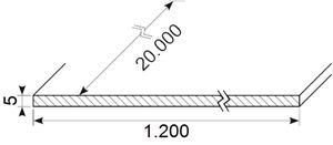 Transparent FDA siliconeplade 5 mm
1200x10000x5.0 mm sh.60