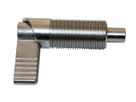 Fjederrigellås. dorn Ø 10.0 mm
Rustfri 303 totallængde 69mm