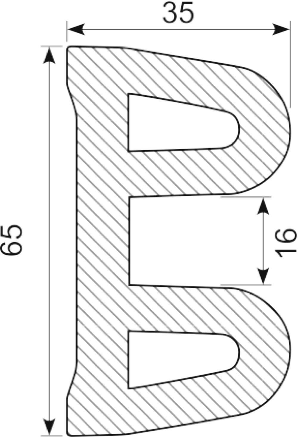 Fenderliste. sort