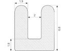 U-Profil EPDM