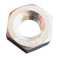 Rustfri møtrik M10, A2-70, DIN 934