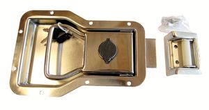 Rustfri indbygningslukker