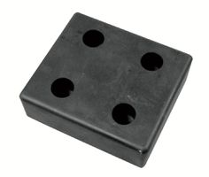 Gummibuffer 110x125x40 mm SBR