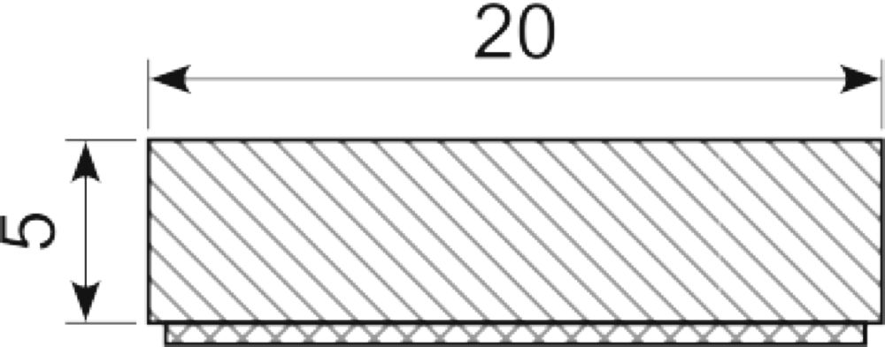 Sicocell 20 x 5 mm