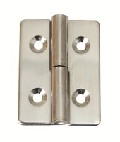 Hængsel rustfri poleret