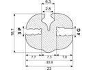 Rudeprofil EPDM