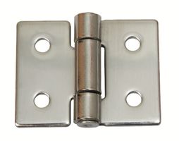 Hængsel rustfri poleret