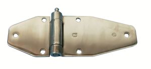 Bladhængsel. rustfri. med lang