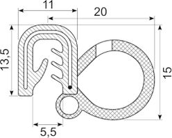 Kantliste Co.ex EPDM