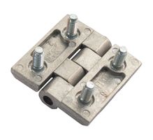 Zinkstøbt hængsel 50x50