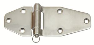 Rustfri hængsel 68x72+115 mm