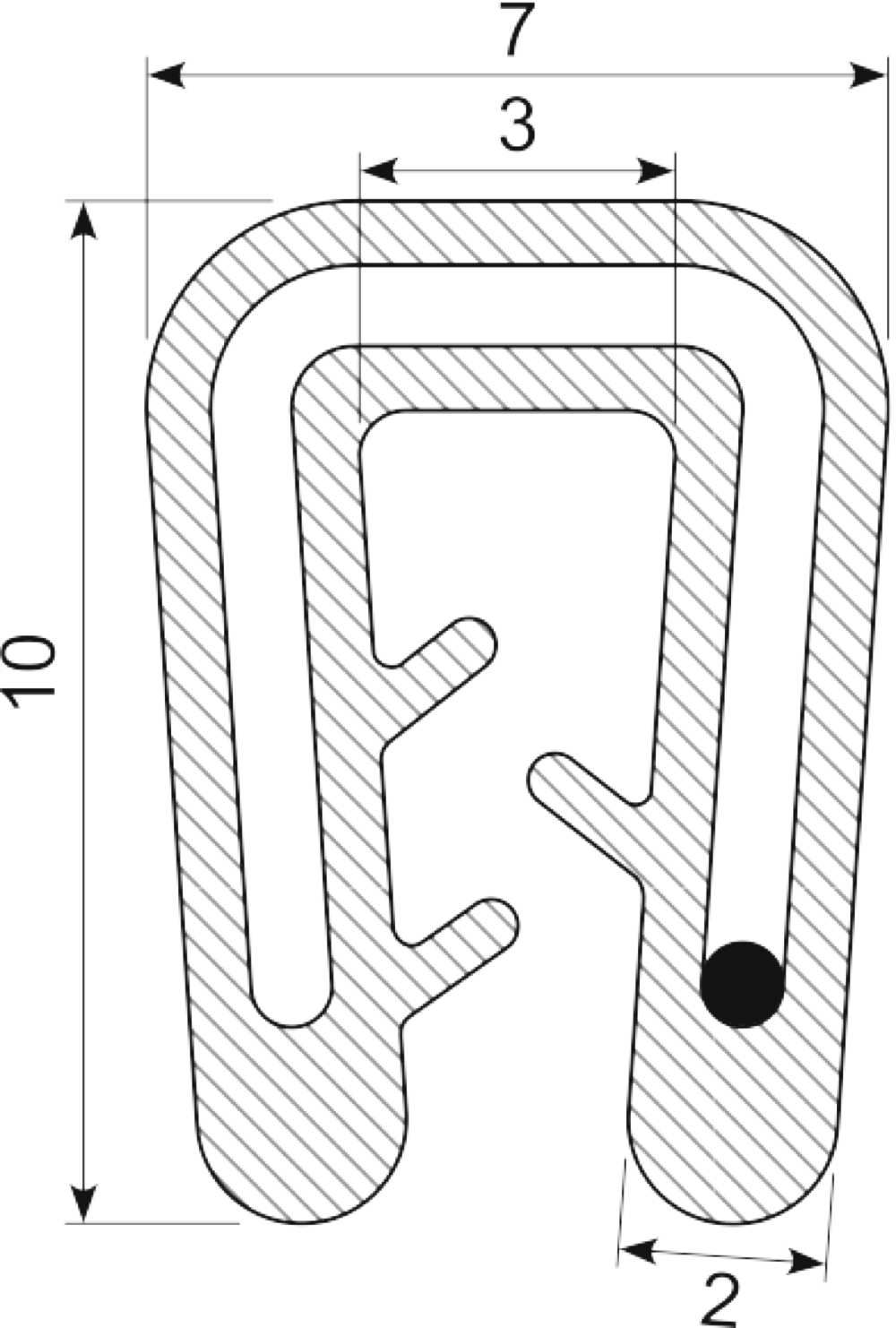 Kantl. Silikone grip 1.0-2.0