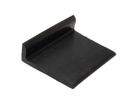Vinkelprofil EPDM. sort