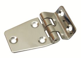 Rustfri hængsel 40x66x1.8 mm