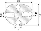 Rudeprofil EPDM