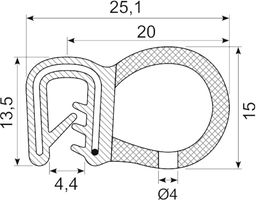 Kantliste Co.ex EPDM