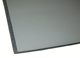 Selvkl.skum. Grå 2% perforeret