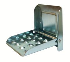 Foldetrin galvaniseret