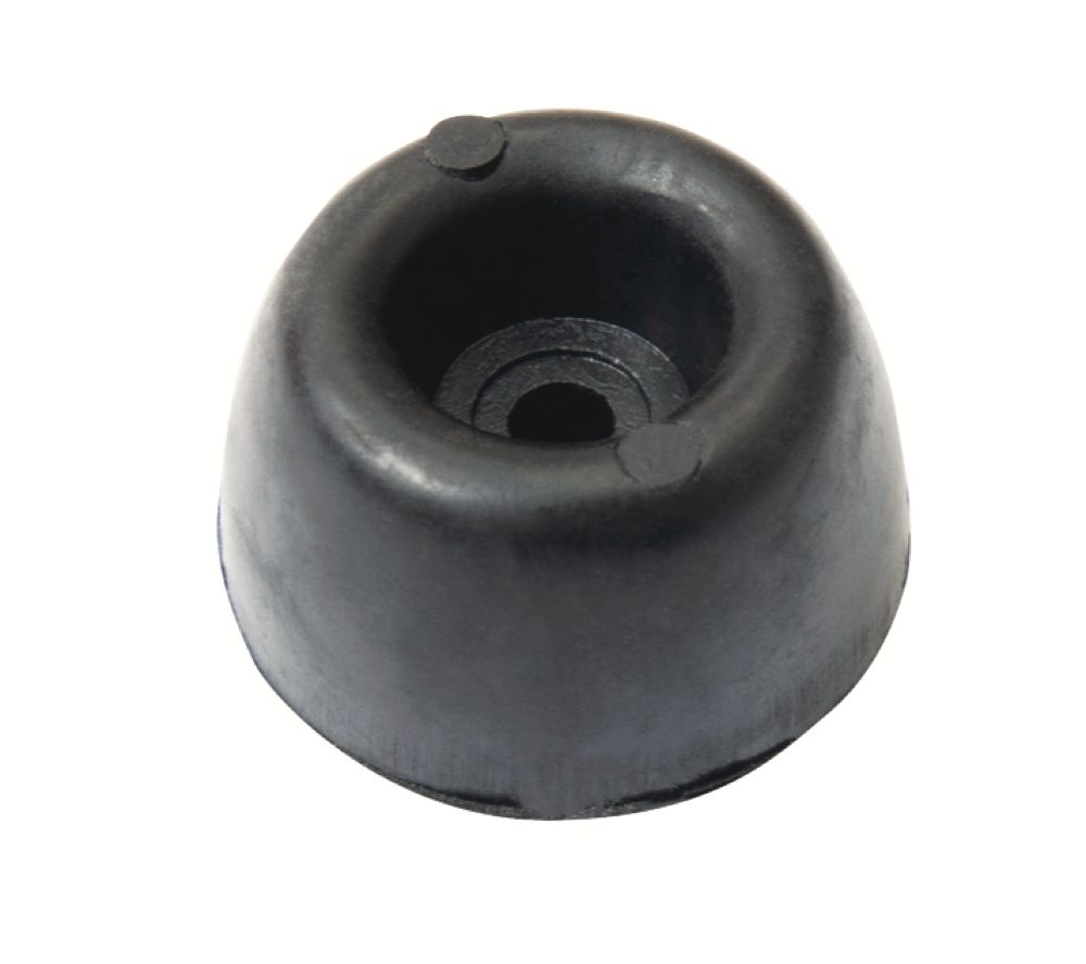 Gummibuffer Ø22.7x12.4 mm sort