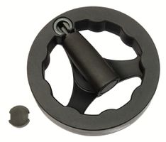 Håndhjul Ø160 m.Ø16 montagehul