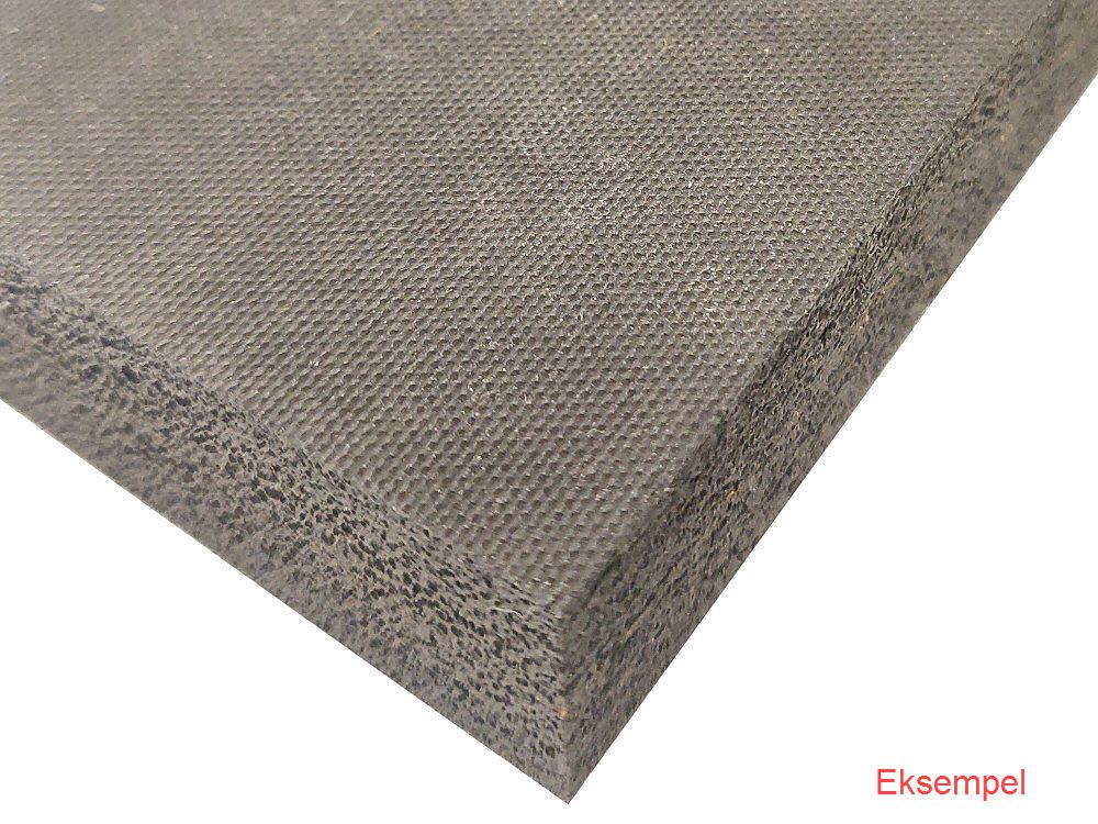 Svampegummiplade 2 mm EPDM