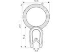 Kantliste TPE/POM grip 2.0-4.0