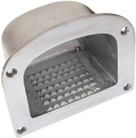 Poleret alu indbygningstrin